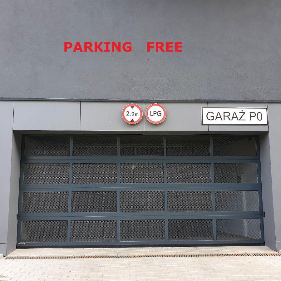 Q Apart Grand - Klimatyzowane 3 Pokojowe Apartamenty Przy Manufakturze Z Garazem Gratis, Fv ウッチ エクステリア 写真